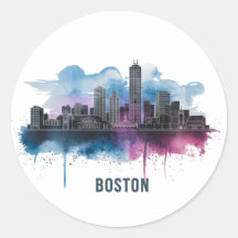 Boston City Skyline, Boston Ma Skyline