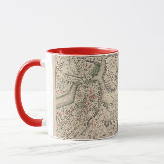 Boston Common 1910 Tasse (Links)