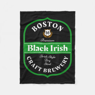 Boston Craft Brewery Boston Black Irish Stout Nove Fleecedecke