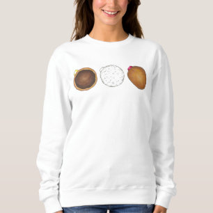 Boston Cream Fill Jelly Donut Donuts Sweatshirt