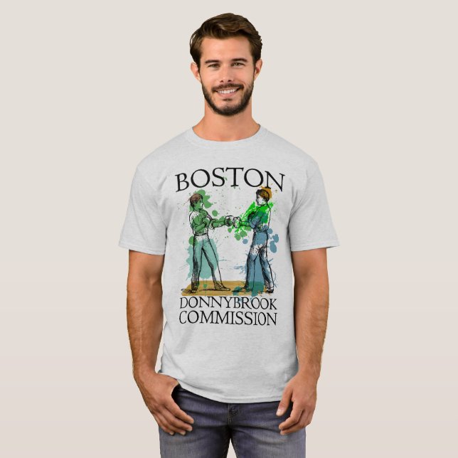 Boston Donnybrook T-Shirt der Kommission (Vorne ganz)