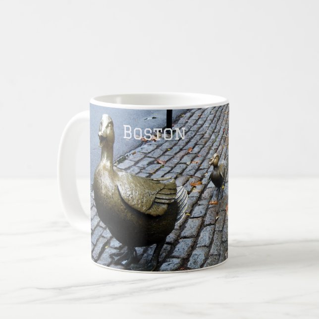 Boston Ducklings Kaffeetasse (Vorderseite Links)