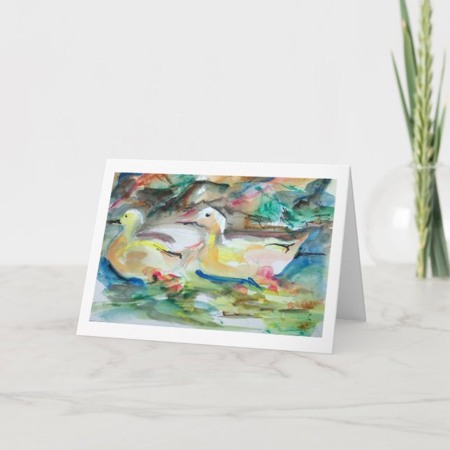 Boston-Enten Karte (Vorderseite)