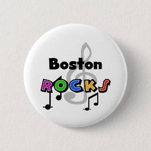 Boston-Felsen Button