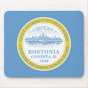 Boston-Flagge Mousepad