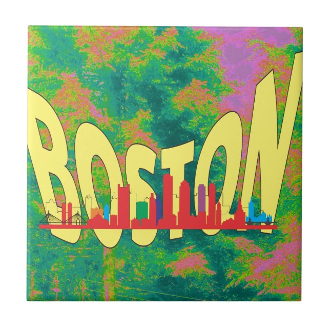 Boston Fliese (Vorderseite)