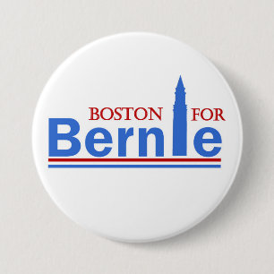 Boston für Bernie Button