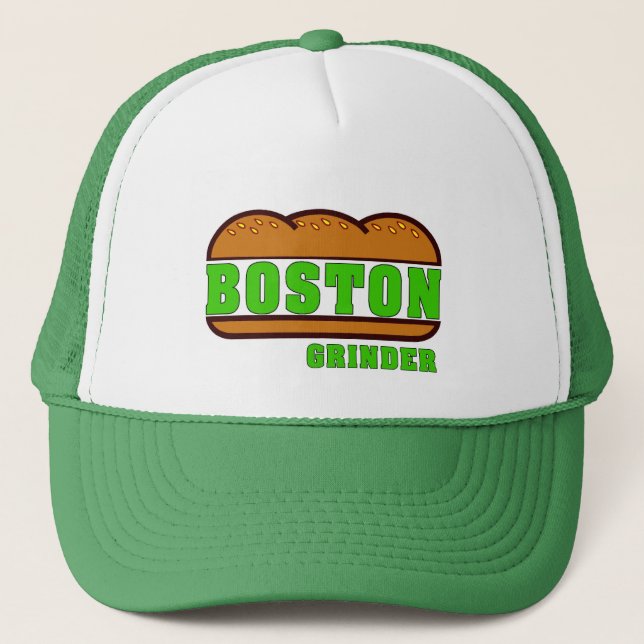 Boston Grinder Sandwich Truckerkappe (Vorderseite)