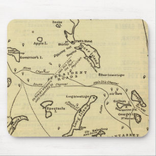 Boston Hafen 2 Mousepad