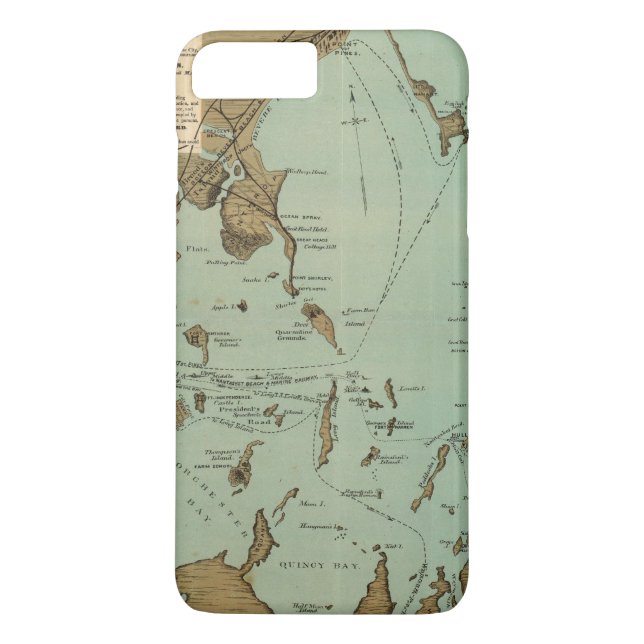 Boston-Hafen Case-Mate iPhone Hülle (Rückseite)