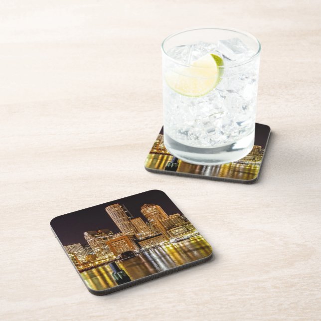 Boston-Hafen Getränkeuntersetzer (Rechte Seite)