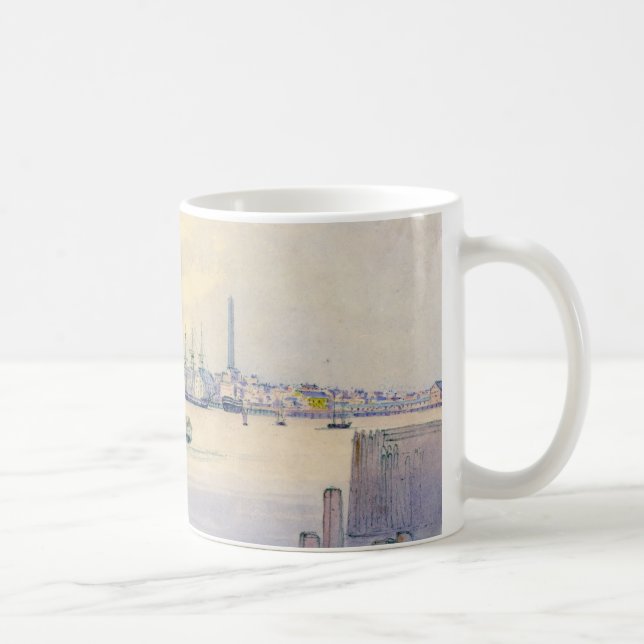 Boston Harbor 1846 Kaffeetasse (Rechts)