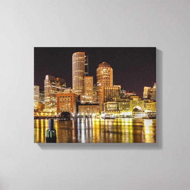 Boston Harbour Leinwanddruck (Vorderseite)