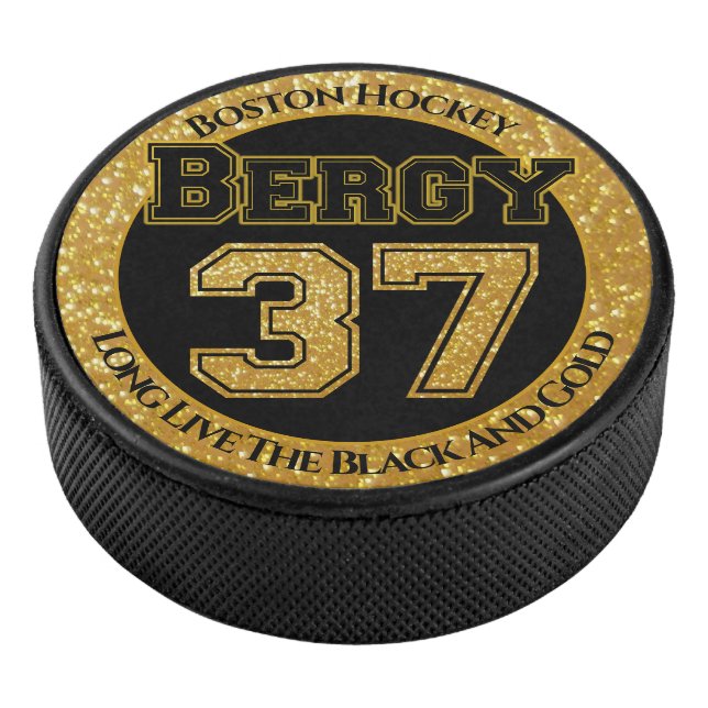 Boston Hockey Bergy 37 Eishockey Puck (3/4)