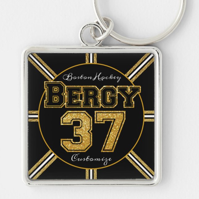 Boston Hockey Bergy 37 Schlüsselanhänger (Vorne)