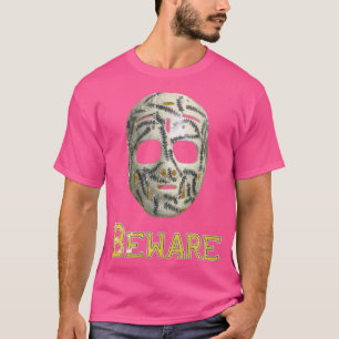 Boston Hockey Beware T-Shirt Klassiker 70er Torwar