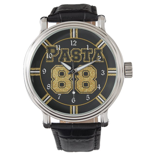Boston Hockey Pasta 88 Armbanduhr (Vorderseite)