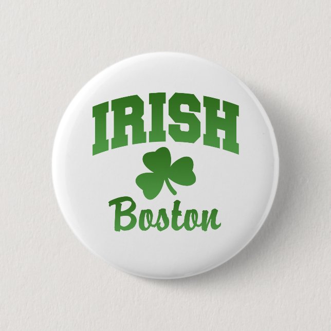 Boston-Iren-Knopf Button (Vorderseite)