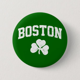 Boston-Irenst patrick Kleeblatt-Klee southi Button