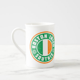 Boston Irish American Southie Prozellantasse