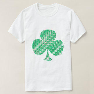 Boston Irish Clover T - Shirt