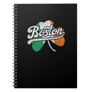 Boston Irish T - Shirt T - Shirt Notizblock