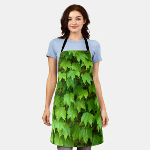 Boston Ivy ganz über Print Schürze