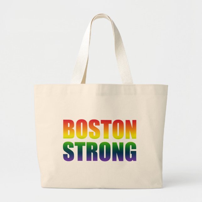 Boston Jumbo Stoffbeutel (Vorne)