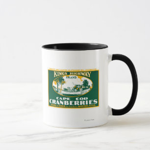 Boston-Könige Highway Brand Cranberry Label Tasse