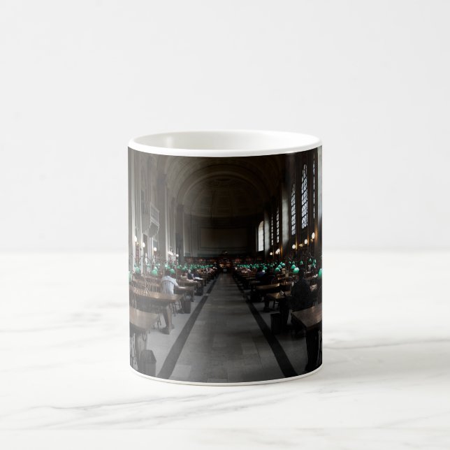 Boston-Lesungsc$raum-boston öffentliche Bibliothek Kaffeetasse (Mittel)