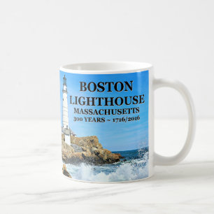 Boston-Leuchtturm, Massachusetts Kaffeetasse