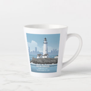 Boston Leuchtturm Milchtasse