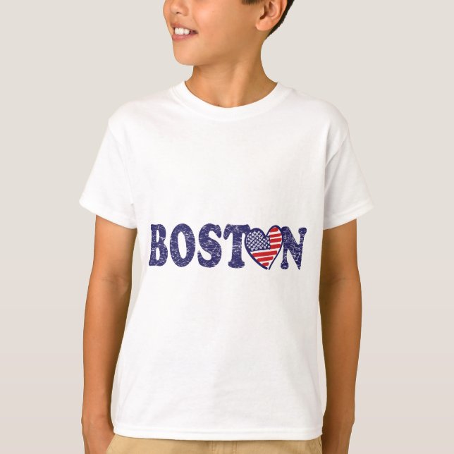 Boston-Liebe T-Shirt (Vorderseite)