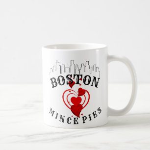 Boston Lieben Mince Pies Cityscape Kaffeetasse