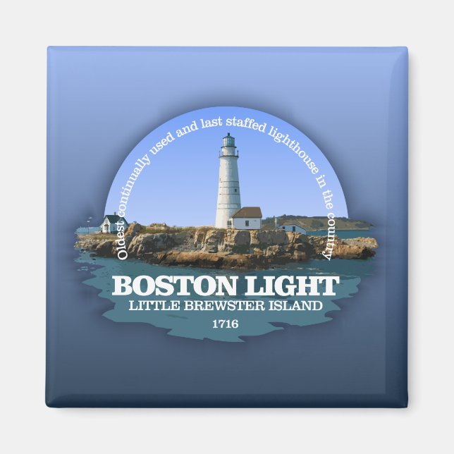 Boston Light Magnet (Vorne)