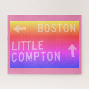 Boston, Little Compton, RI Regenbogen-Schild
