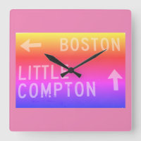 Boston, Little Compton, RI-Regenbogenzeichen