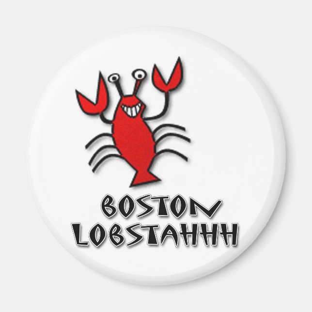 Boston Lobstahhh Magnet (Vorne)