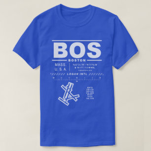 Boston Logan Int'l Airport BOS T - Shirt