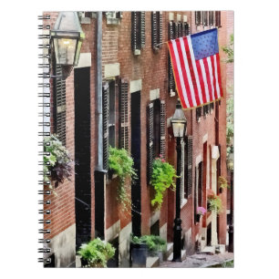 Boston MA - Acorn Street Notizblock