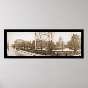 Boston, MA-Krankenhaus-Foto 1903 Poster