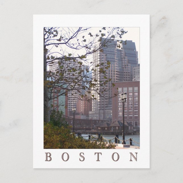 Boston, MA Postkarte (Vorderseite)
