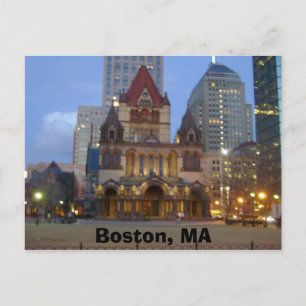 Boston, MA Postkarte