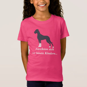 Boston Mantel Deutsche Dogge T-Shirt