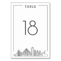 Boston, Mariage de masse | Numéro de table