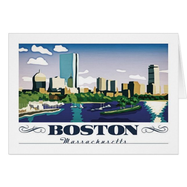 Boston, Massachusetts (Vorderseite (Horizontal))