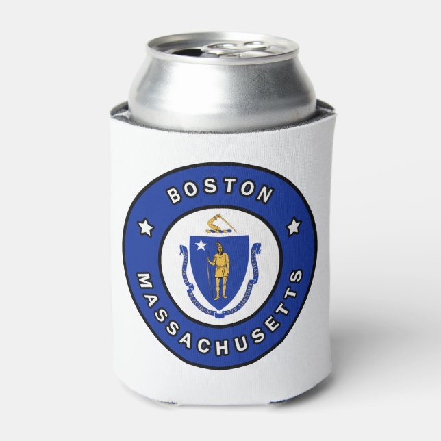 Boston Massachusetts Dosenkühler (Kanne Vorderseite)