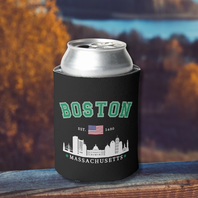Boston Massachusetts Est. 1630 Vintage Dosenkühler (Von Creator hochgeladen)