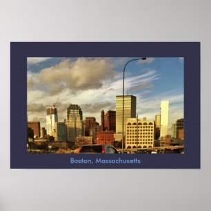 Boston Massachusetts Foto Poster