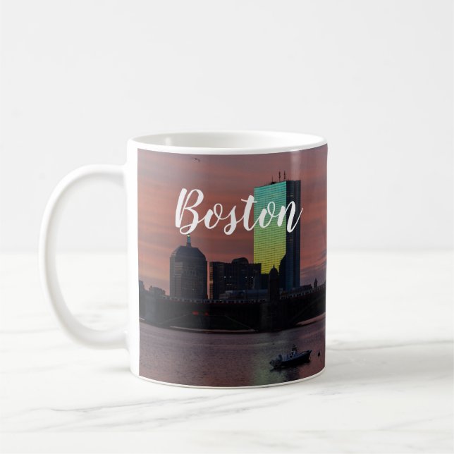 Boston Massachusetts Kaffee Tasse (Links)
